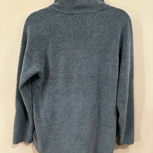 LL Bean-Women’s Tumbled Quarter Snap Pullover - Picture 6 of 7